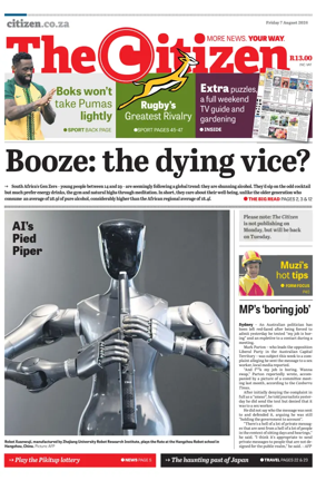 Cover of The Citizen (KZN)