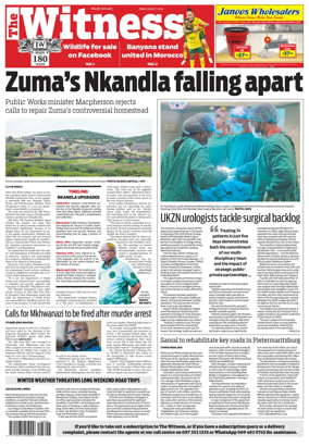 Cover of The Witness (South Africa)