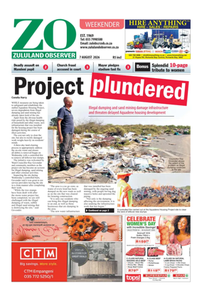 Cover of Zululand Observer - Weekender