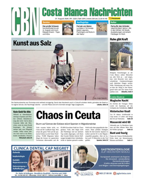 Cover of Costa Blanca Nachrichten