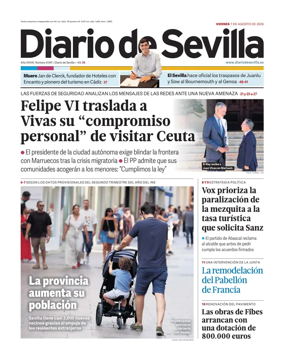 Cover of Diario de Sevilla