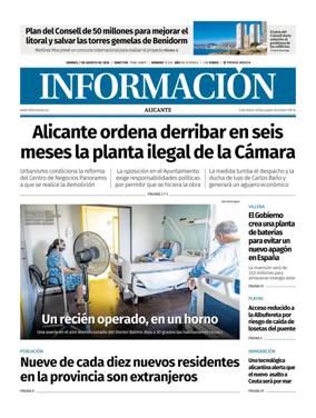 Cover of Diario Informacion