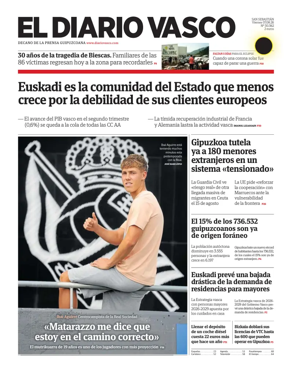 Cover of Diario Vasco (Bajo Deba)