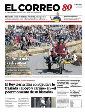 Cover of EL Correo (Alava)