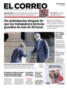 Cover of El Correo (Miranda de Ebro)