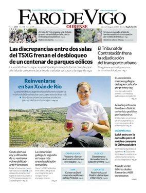 Cover of Faro de Vigo (Ourense)