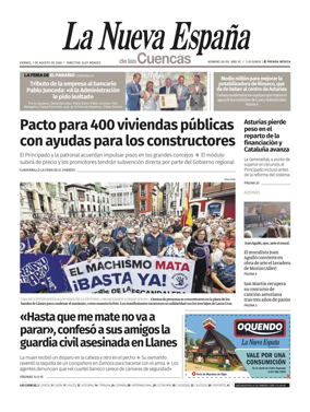 Cover of La Nueva Espana (Cuencas)