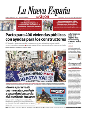 Cover of La Nueva Espana (Gijon)