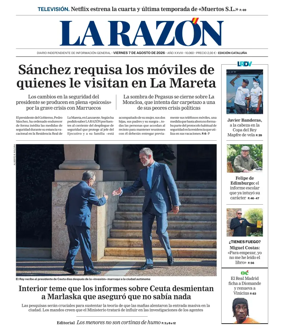 Cover of La Razon (Cataluna)