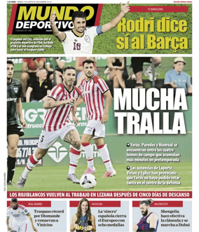 Cover of Mundo Deportivo (Bizkaia-Araba)