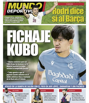 Cover of Mundo Deportivo (Gipuzkoa)