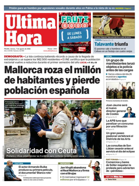 Cover of Ultima Hora