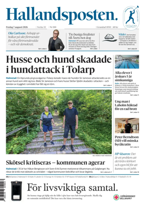 Cover of Hallandsposten