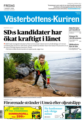 Cover of Vasterbottens-Kuriren