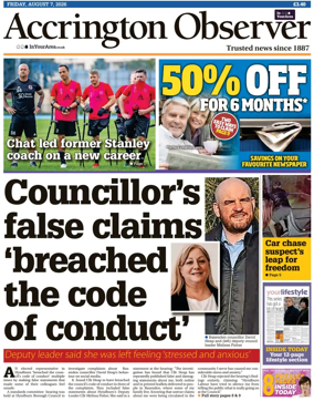 Cover of Accrington Observer
