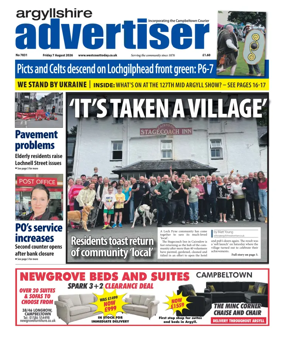 Cover of Argyllshire Advertiser