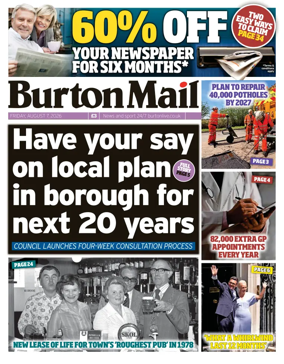 Cover of Burton Mail
