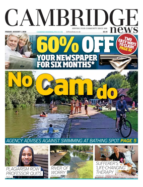 Cover of Cambridge News