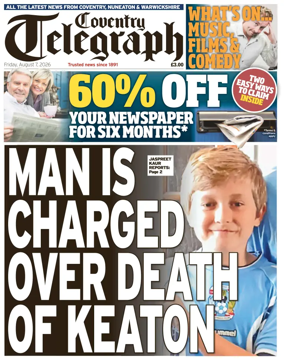 Cover of Coventry Telegraph