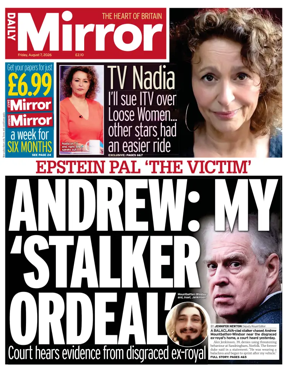 Cover of Daily Mirror