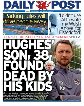 Cover of Daily Post (North Wales)