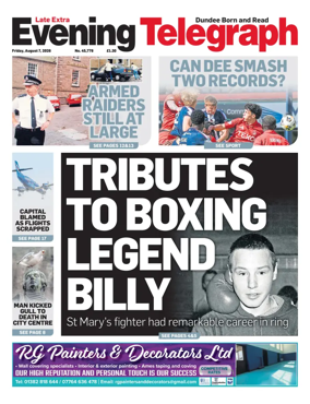 Cover of Evening Telegraph (First Edition)