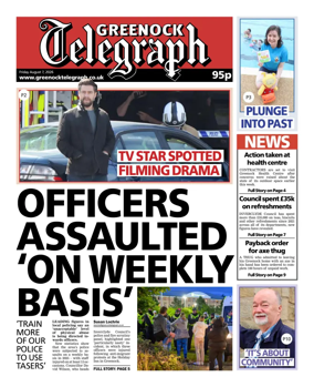 Cover of Greenock Telegraph