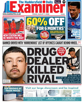Cover of Huddersfield Daily Examiner