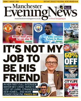 Cover of Manchester Evening News
