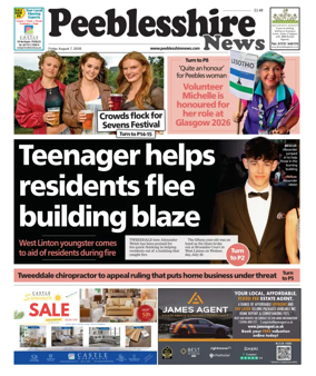 Cover of Peebleshire News