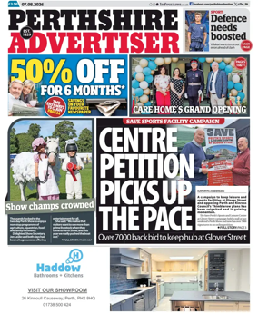 Cover of Perthshire Advertiser