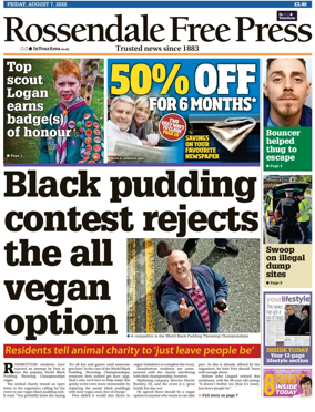 Cover of Rossendale Free Press
