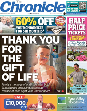 Cover of The Chronicle (UK)