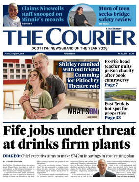 Cover of The Courier & Advertiser (Fife Edition)