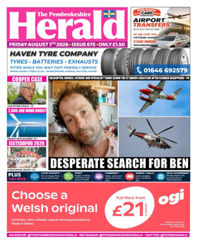 Cover of The Pembrokeshire Herald