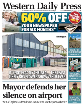 Cover of Western Daily Press