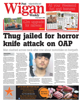 Cover of Wigan Evening Post