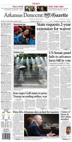Cover of Arkansas Democrat-Gazette
