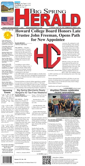 Cover of Big Spring Herald