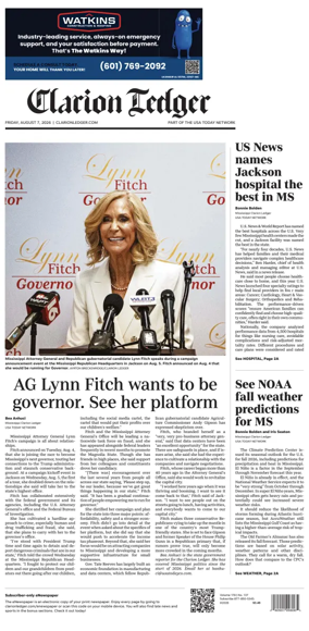 Cover of Clarion Ledger