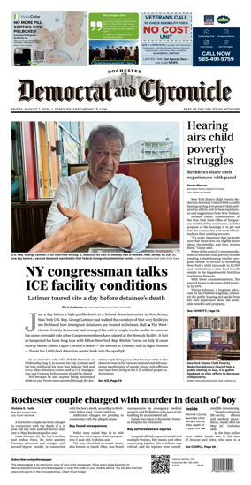 Cover of Democrat and Chronicle