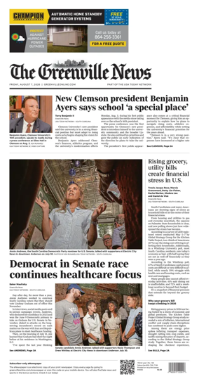 Cover of The Greenville News