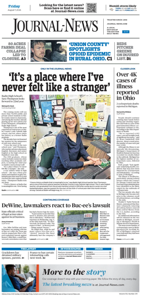Cover of Hamilton Journal News