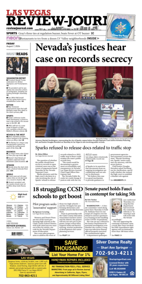 Cover of Las Vegas Review-Journal