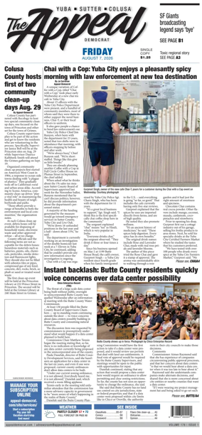 Cover of Marysville Appeal-Democrat