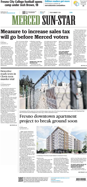 Cover of Merced Sun-Star