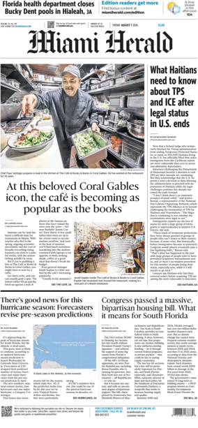 Cover of Miami Herald