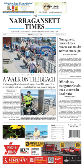 Cover of Narragansett Times