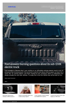 Cover of New Atlas - Compiled Edition