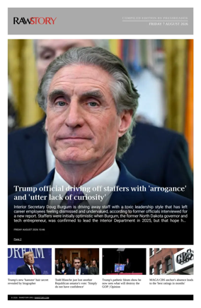 Cover of Raw Story